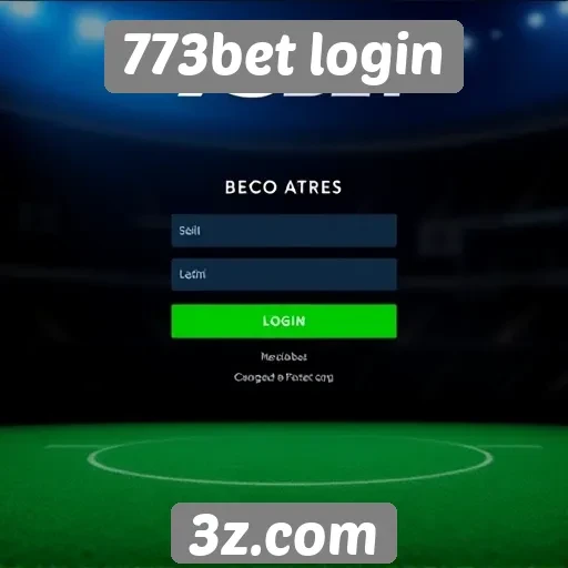 Funcionalidades do site 773bet login